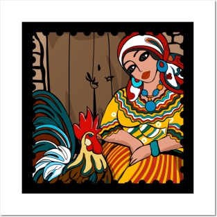 woman Kabyle Posters and Art